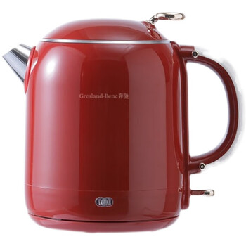 Mercedes-benz electric kettle household kettle with heat preservation integrated large-capacity stainless steel automatic power-off hot kettle 1l red 1 point 2l