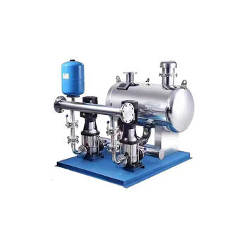 Non-negative pressure water supply equipment frequency conversion constant pressure high-rise construction site domestic water supply secondary pressure complete set of equipment nanfang pump khaki