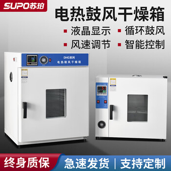 Super electric heating constant temperature blast drying oven headlight laboratory high temperature small industrial dryer heating oven 16 liters_202-0 galvanized no blast_bottom heating