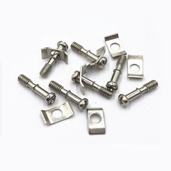 Paosen db9 plastic shell inch screws rs3 serial port shell screws 4-40 inch thread screws db head cross screws 100 pieces