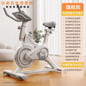 Xiaomi shi smart spinning bike home indoor magnetic control exercise bike gym equipment ultra-silent exercise s6 flagship model - no watch, no heart - all-inclusive flywheel