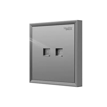 Schneider hao lang series fluorescent gray telephone category 5e information socket c2e32tdrj5_sl_c1 telephone category 5e information socket hao lang fluorescent gray