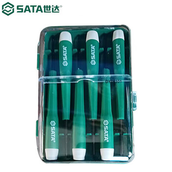 Sata repair tools small screwdriver slotted cross micro watch notebook 6-piece set dy06101 (dy06101) 6-piece micro screwdriver set