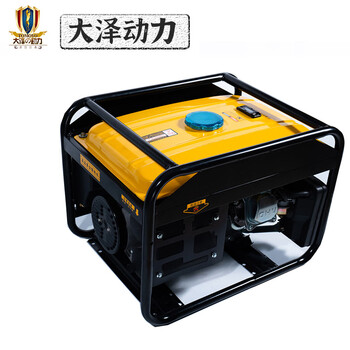 Daze power 5 6 7 8 9kw gasoline generator with wheels mobile electric start 220v380v 5kw gasoline generator