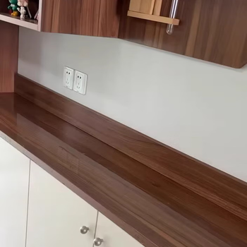 Sanqi tiger skin sensitive film sideboard protective film dining table marble countertop high temperature resistant anti-scalding water film transparent sideboard special gloss 150x150cm