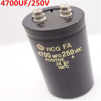 Hitachi imported screw foot electrolytic capacitor 250v4700uf 4700uf250v welding machine cutting machine spark machine 65*120
