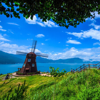 Busan, south korea + tongyeong, gyeongsangnam-do + geoje island, four nights and five days 8.20-11.30