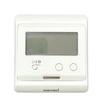 Manred floor heating thermostat panel water heating wall-mounted boiler temperature control electric heating plate steaming yoga room e31.113 is suitable for water floor heating