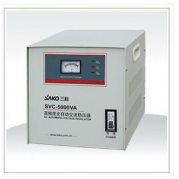 Sanke high-precision fully automatic ac voltage stabilizer svc-5000va single-phase regulated power supply 5kva tnd
