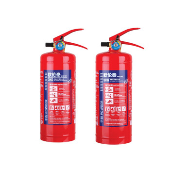 Oruntai fire extinguisher warehouse factory shop portable dry powder fire extinguisher mf/abce3 set of 2