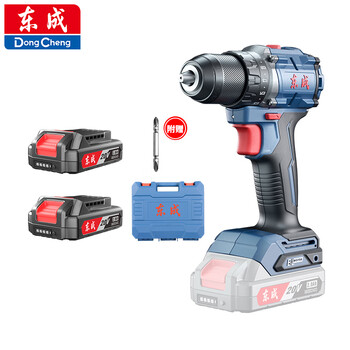 Dongcheng 20v brushless electric hand drill dcjz2060am rechargeable electric screwdriver two-speed forward and reverse lithium electric drill