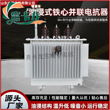 Factory direct sales compensation line capacitive charging current three-phase reactor oil-immersed iron core parallel reactor all models