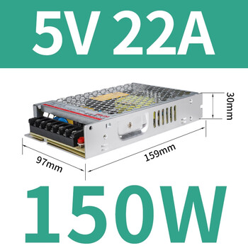 Delixi electric delixi dc switching power supply 5v transformer 220 to 24 monitoring 12 volt w0 high power 500w3a12v 150w/5v22a