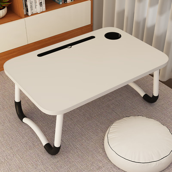 Nifeng home bed small table dormitory laptop table homework desk student foldable table portable small table random color 50cm computer desk blind box