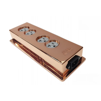 Cow king base solid core copper hollowed out super fever 4-digit refrigerated power supply row plug and plug