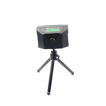 Ni zhier etopoo multi-function laser level household laser wire puncher with magnetic measuring instrument tripod box wire puncher_black_with bracket