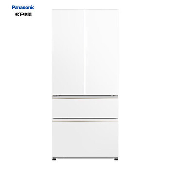 Panasonic big seal refrigerator 515 liters household zero-embedded french multi-door automatic ice making nrjd52tpaw nr-jd52tpa-w white 515 liters