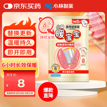Warm baby kobayashi pharmaceutical hand warmer holy egg universal replacement pack 5 pieces hand warmer warm patch cold protection patch girls gift