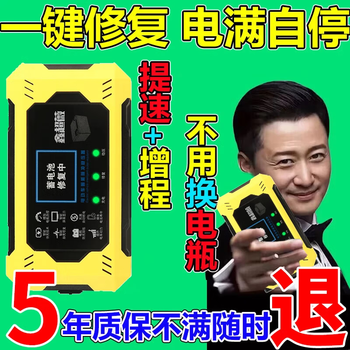 2024 new electric vehicle battery repair artifact activation extends battery life life pulse repair charger supreme repair device