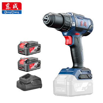 Dongcheng 20v brushless impact lithium electric drill rechargeable hand drill driver power tool screwdriver dcjz05-13e