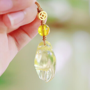 Brand lai pliers handmade liu xiaoli translucent cute small pliers keychain pendant 2589 3 pack (lai pliers)