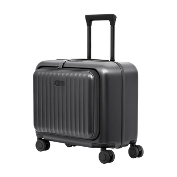 95% new mijia xiaomi suitcase 18-inch trolley case for men and women large-capacity business trip suitcase front opening password box dark gray silver