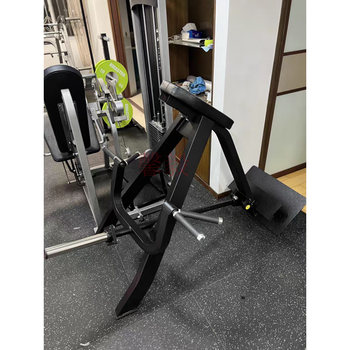T-shaped rowing bent-over rowing machine t-bar pull-back trainer gym commercial comprehensive strength fitness equipment black classic rowing machine