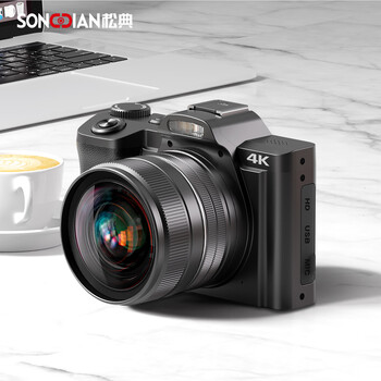 Songdian dc201 digital camera entry-level 4k slr mirrorless point-and-shoot camera vlog high-definition video official standard 16g memory can store about 1500 photos