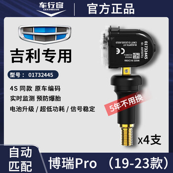 Auto dealer geely special tire pressure sensor boyue pro binrui xingyue l dihao xingrui tire pressure monitor built-in boyue pro 19-23 models 445