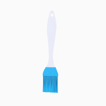 Baichao high temperature resistant silicone oil brush with bottle kitchen pancake oil brush barbecue brush non-shedding edible hair brush for home use 1 small oil brush with random color