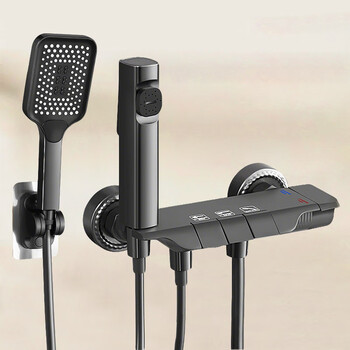 Xinfei shower set bathroom simple shower full set household bathroom pressurized shower fine copper bathroom shower