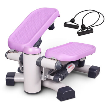 Lake stepper home stair climbing machine small hydraulic silent mountaineering pedal machine home fitness running weight loss equipment violet