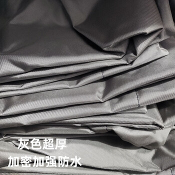 Moving express packing bag quilt luggage clothing storage bag large logistics oxford canvas cloth cloth cargo bag gray extra thick encrypted enhanced version 30 silk extra large 1.2m*1.4m