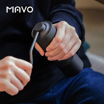 Mavo wizard hand grinder coffee bean grinder hand grinder coffee bean grinder hand cnc grinding core 1:0 space gray - edition