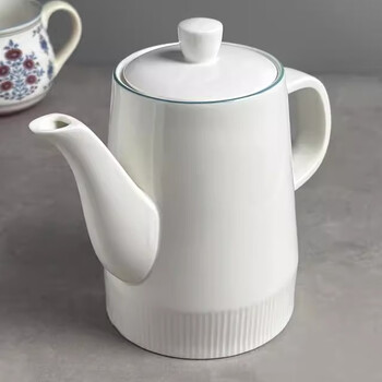 Yi zuo yi right likes to eat export kettle hand-brewed coffee pot ceramic simple european breakfast utensil teapot water set 7260ml
