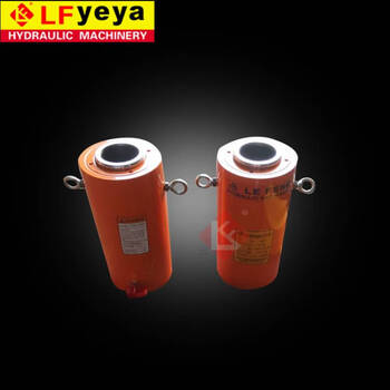 Ni zhier le feng rrh type 75t-500t through-core hydraulic jack heat treatment electric hollow hydraulic jack rrh-30t