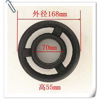 Jiang zhiai factory direct sales 16 20mm benchtop drilling machine accessories bench drill lifting handwheel mechanical column sliding handwheel inner diameter 70mm pitch 24mm cast iron