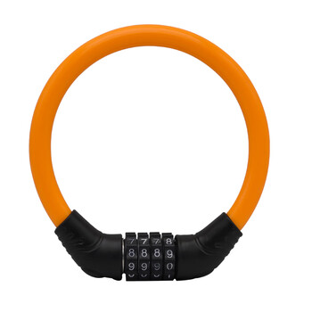 Hotun bicycle lock anti-theft password lock mountain bike portable lock electric bike lock chain lock hd7204 yellow