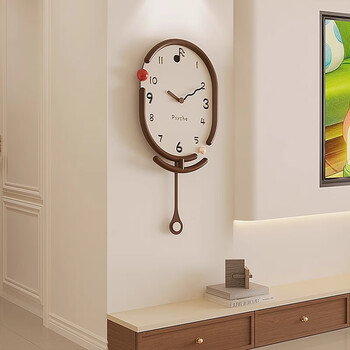 Psyche modern minimalist living room wall clock antique style clock wall hanging home silent creative clock