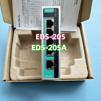 Moxa eds-205a eds-205a-t eds-205 5-port industrial ethernet switch eds-205a-t