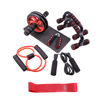 Yotuozhe abdominal wheel eight-piece set home fitness equipment yt-nd03