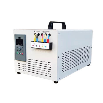 Single-phase 220v to three-phase 380v step-up transformer single-phase to three-phase inverter power conversion mixer dedicated 220v to 380v 5.5kw