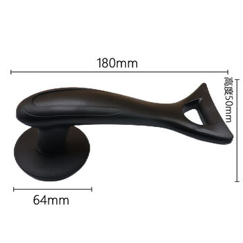 German quality pot lid handle, original universal stand-up pot lid handle, frying pan, flat-bottomed steamer, high-resistant fishtail stand-up handle (1 set) free screwdriver