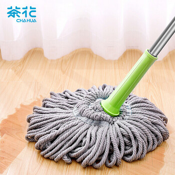Camellia mop household one-mop clean mop floor mop hand-wash-free rotating self-twisting water-absorbing lazy mop