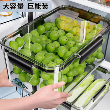 Home katei story japanese refrigerator storage box food grade special crisper box large capacity kimchi seal box frozen fruit and vegetable box