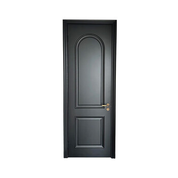 Wen yijia french wooden door, environmentally friendly solid wood composite paint door, interior door, bedroom door, room door, kitchen bathroom door, customization + nationwide full three-pack measurement and installation