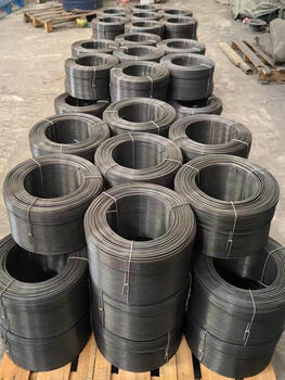 Waste paper baling wire no. 14 no. 12 no. 10# strapping machine fully automatic horizontal baling machine wire baling machine 2.8mm small roll 40kg/roll 6 rolls price