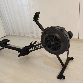 Newtek wind resistance rowing machine commercial foldable silent fitness device nh01