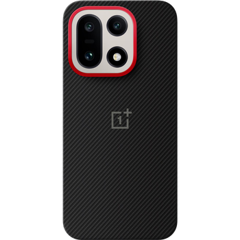 90% new oneplus 15 aramid fiber magnetic protective case black aramid fiber restores bare metal texture four-corner protection three-dimensional anti-fall protection adapts to oneplus 15 mobile phone
