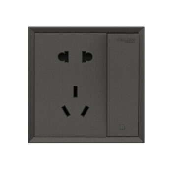 Schneider electric hao lang series space gray five-hole socket with dual control switch c2e15_2_10us_bg_c1 five-hole socket with dual control switch hao lang space gray